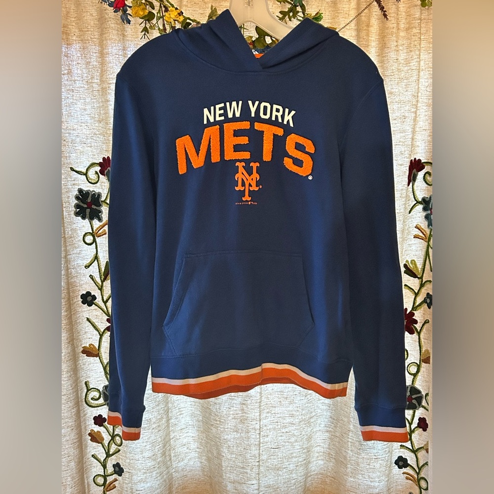 New Era New York Mets Blue and Orange Hoodie